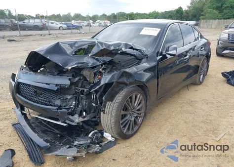 2015 Infiniti Q50 Premium from USA, damaged, VIN JN1BV7AR7FM390017